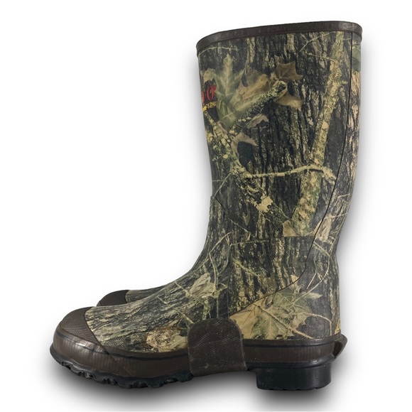 Cabela’s Waterproof 800g Thinsulate Ultra Boots Steel Shank Camouflage Women 7M - Picture 4 of 11
